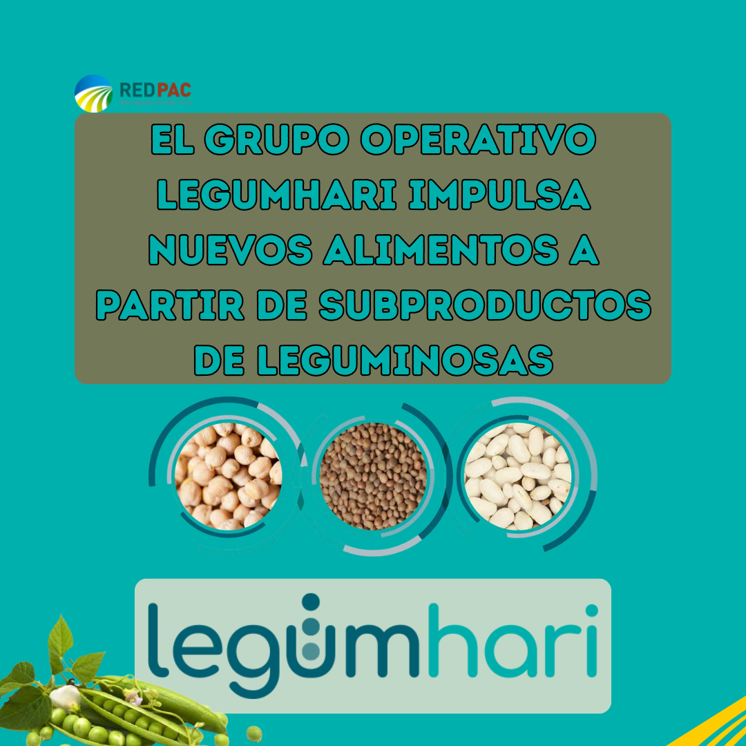 El Grupo Operativo LEGUMHARI impulsa nuevos alimentos a partir de subproductos de leguminosas