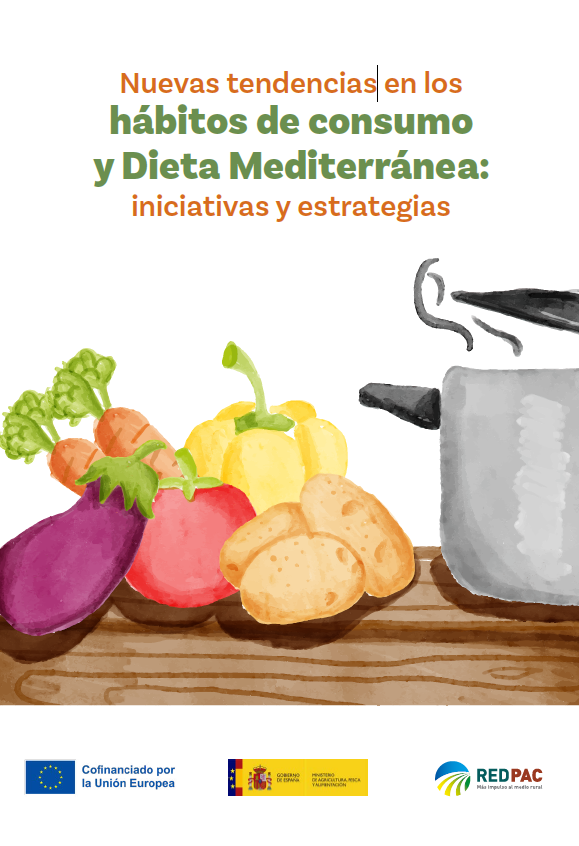 Portada del dosier Dosier sobre Nuevas tendencias en los hábitos de consumo y Dieta Mediterránea: iniciativas y estrategias