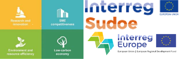 Convocatorias de INTERREG SUDOE e INTERREG EUROPE