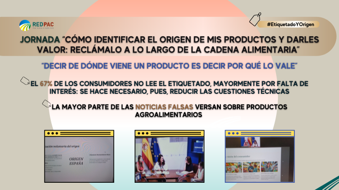 etiquetado y origen