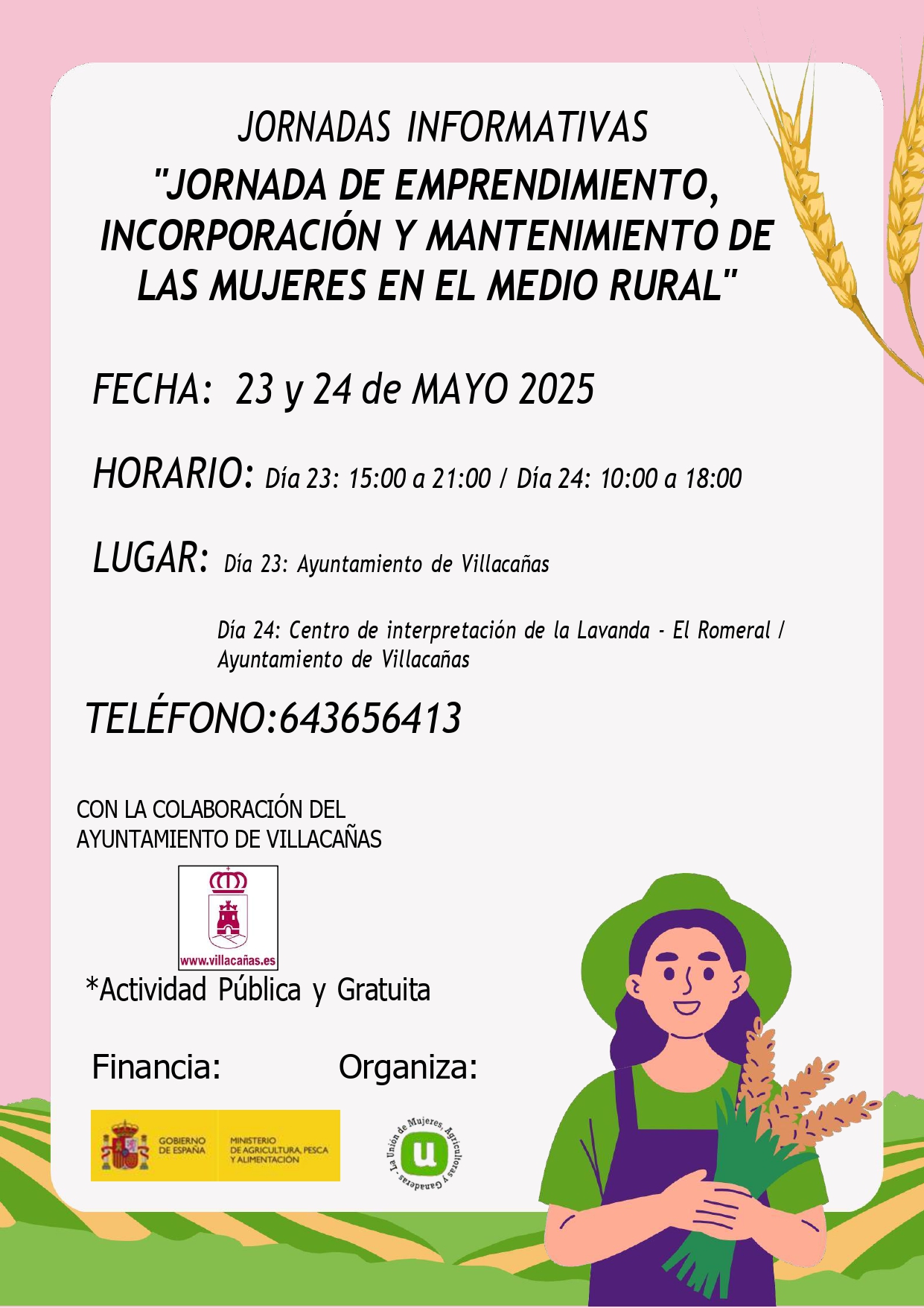 Cartel informativo A-18