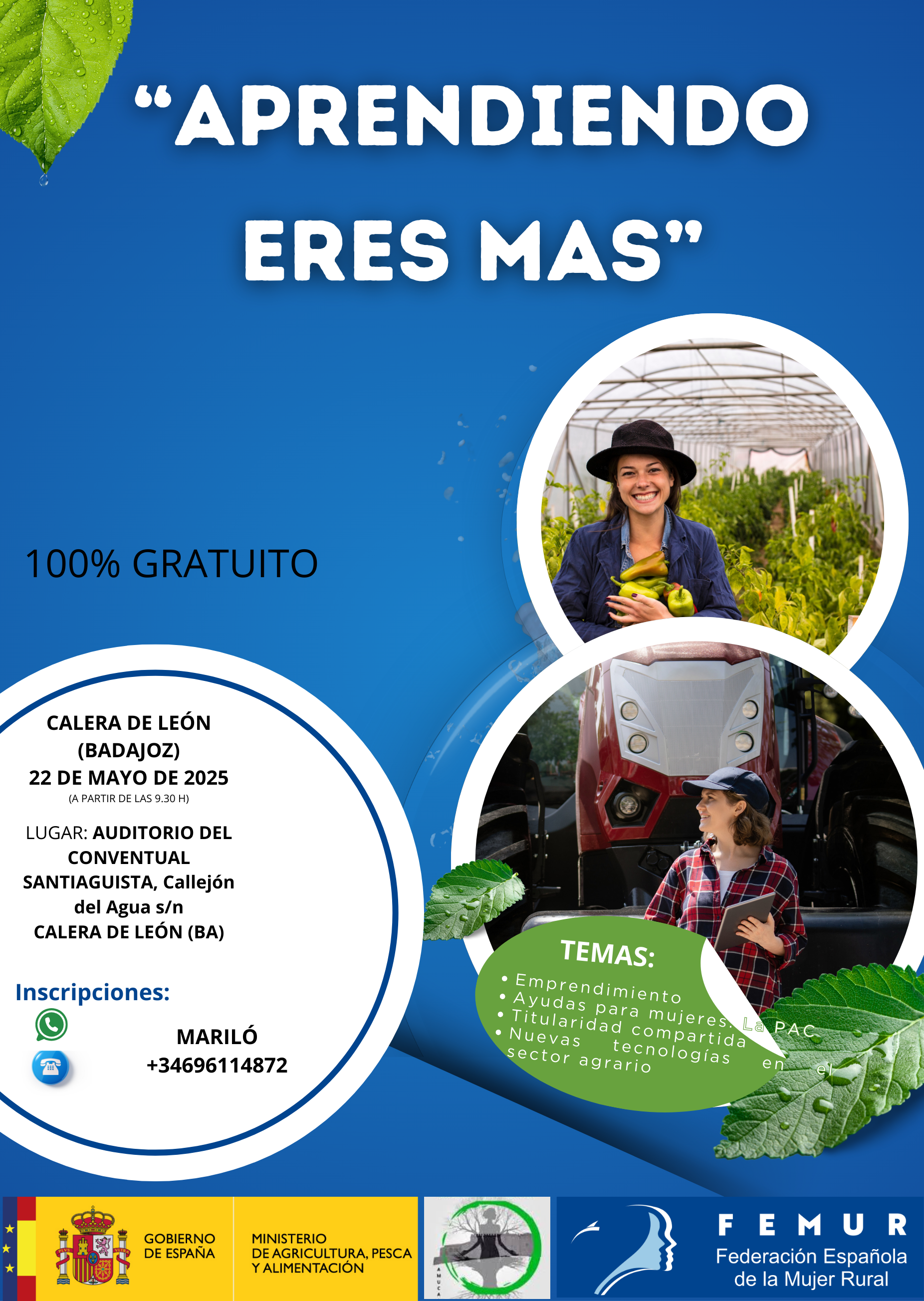 APRENDO QUE ESTAS MÁIS 22-5-2025 CALERA DE LEÓN (BADAJOZ)