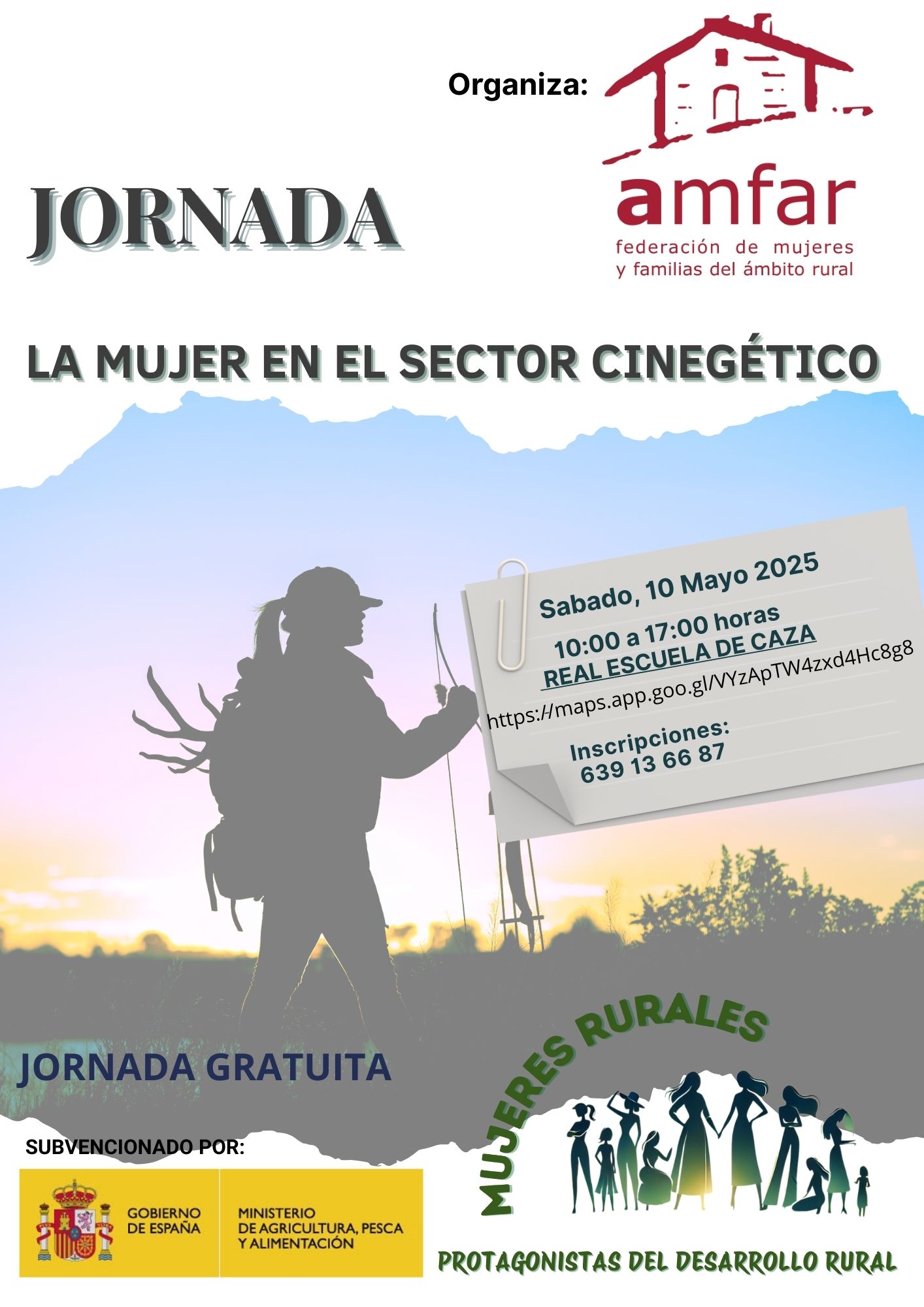 JORNADA AMFAR “LA MUJER EN EL SECTOR CINEGÉTICO”