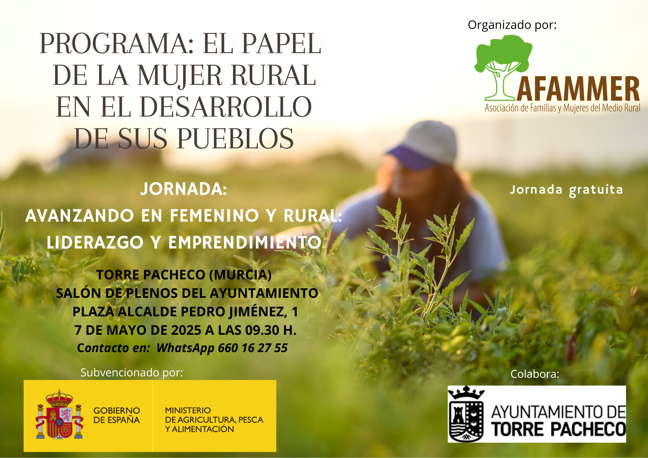 AFAMMER event in Torre Pacheco