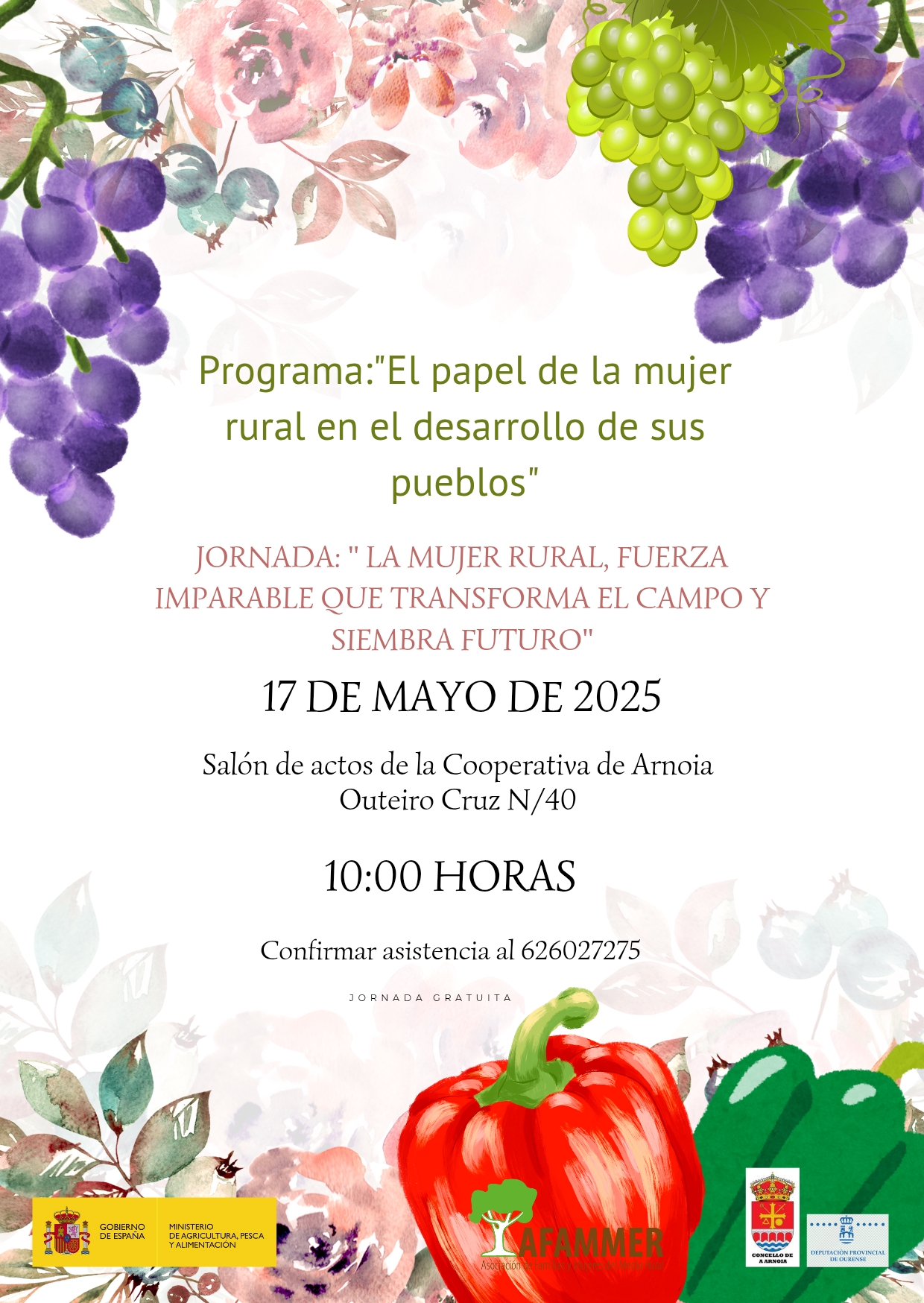 Conferencia de Mulleres Rurais de Arnoia 2025