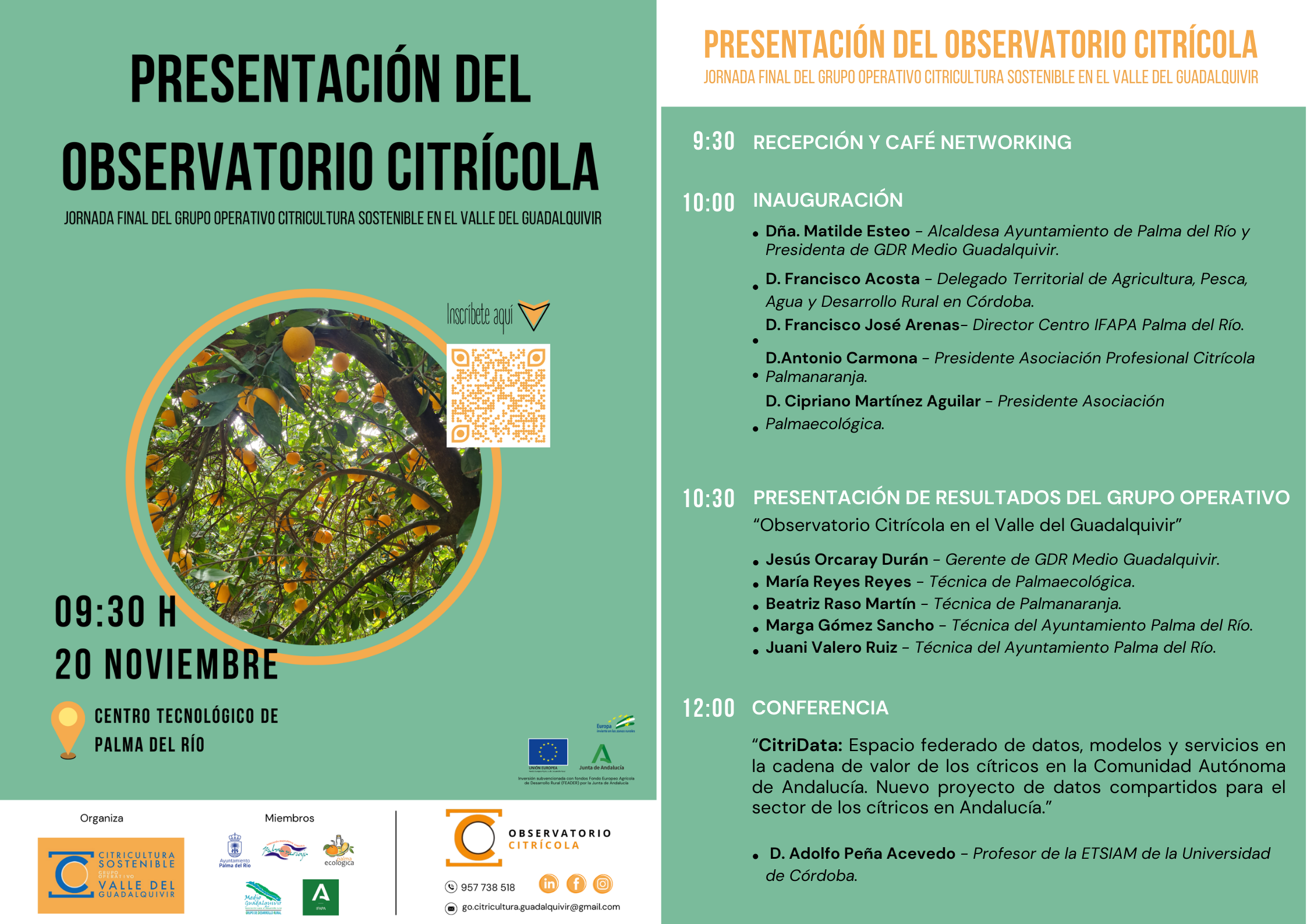 Presentación Observatorio Citrícola