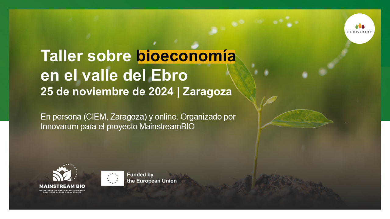 Taller sobre bioeconomía en el valle del Ebro