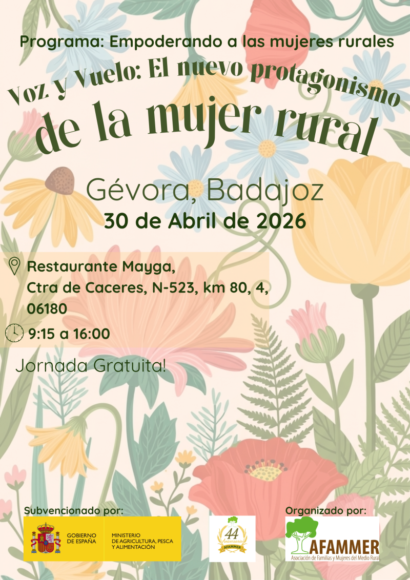 AFAMMER conference in Gévora