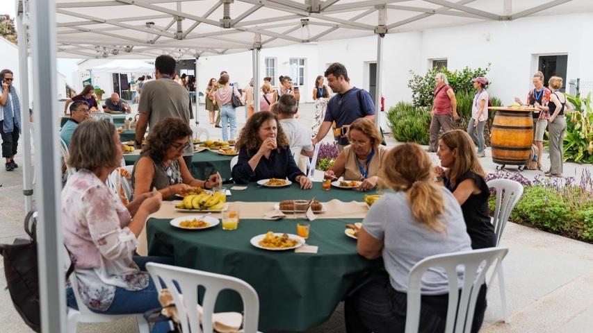 Comida con productos de la Ecofinca Nogales